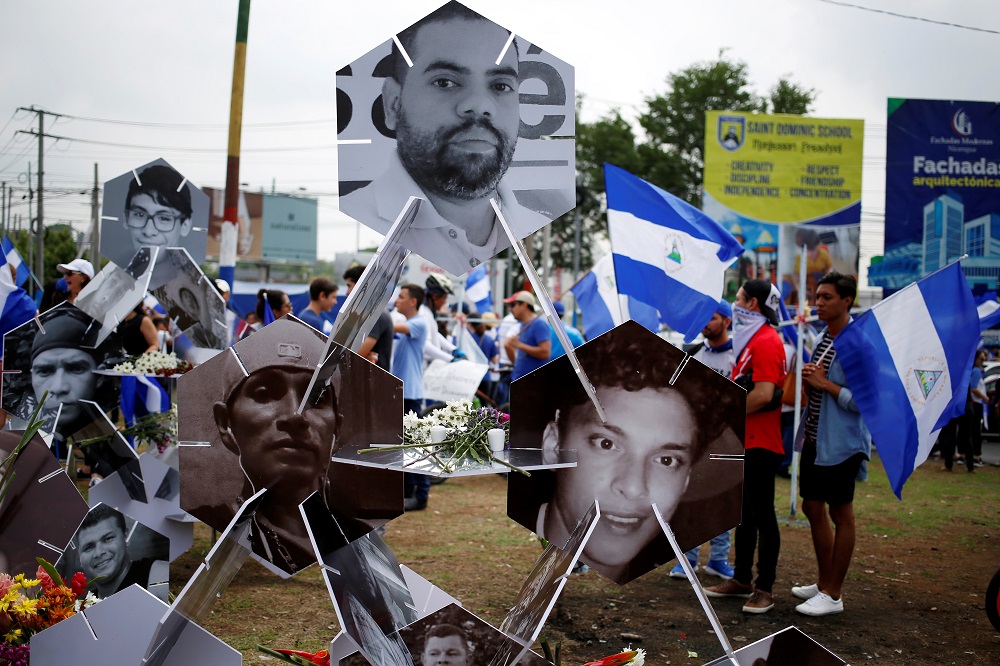 تجدد الاحتجاجات فى نيكاراجوا ضد رئيس البلاد