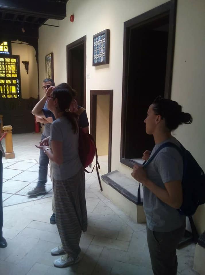 وفد من السياح الإيطاليين يزورون متحف رشيد (9)