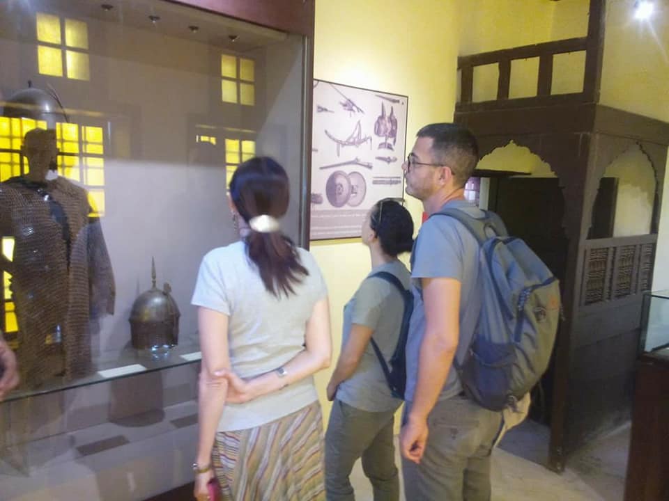 وفد من السياح الإيطاليين يزورون متحف رشيد (8)