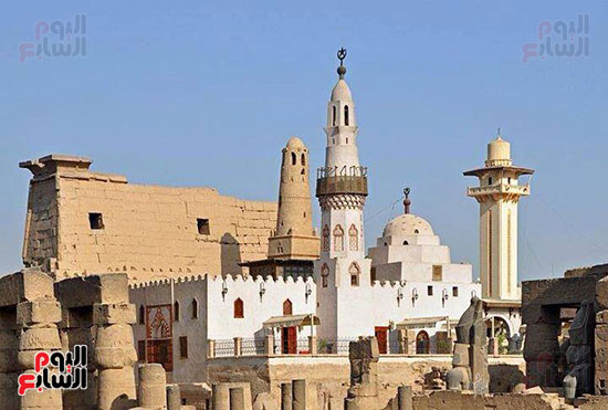  مسجد سيدى أبوالحجاج الأقصرى تحفة معمارية منذ عشرات السنين