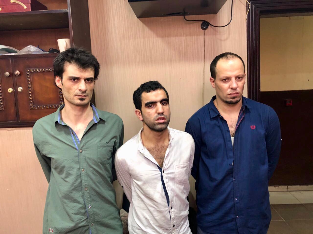 لحظة القبض على عصابة البروفيسير (1)