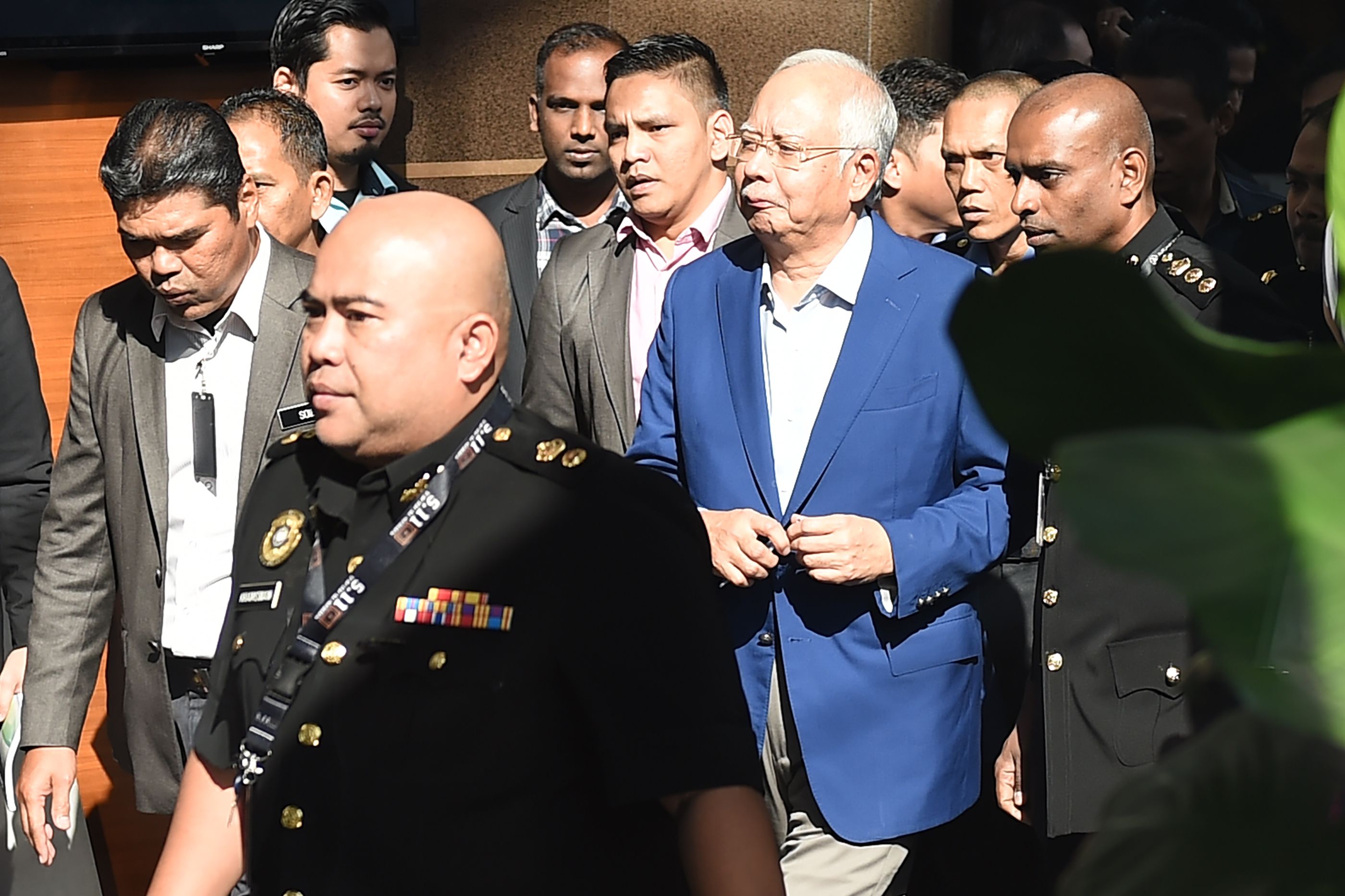 رئيس الوزراء الماليزى السابق نجيب عبد الرزاق