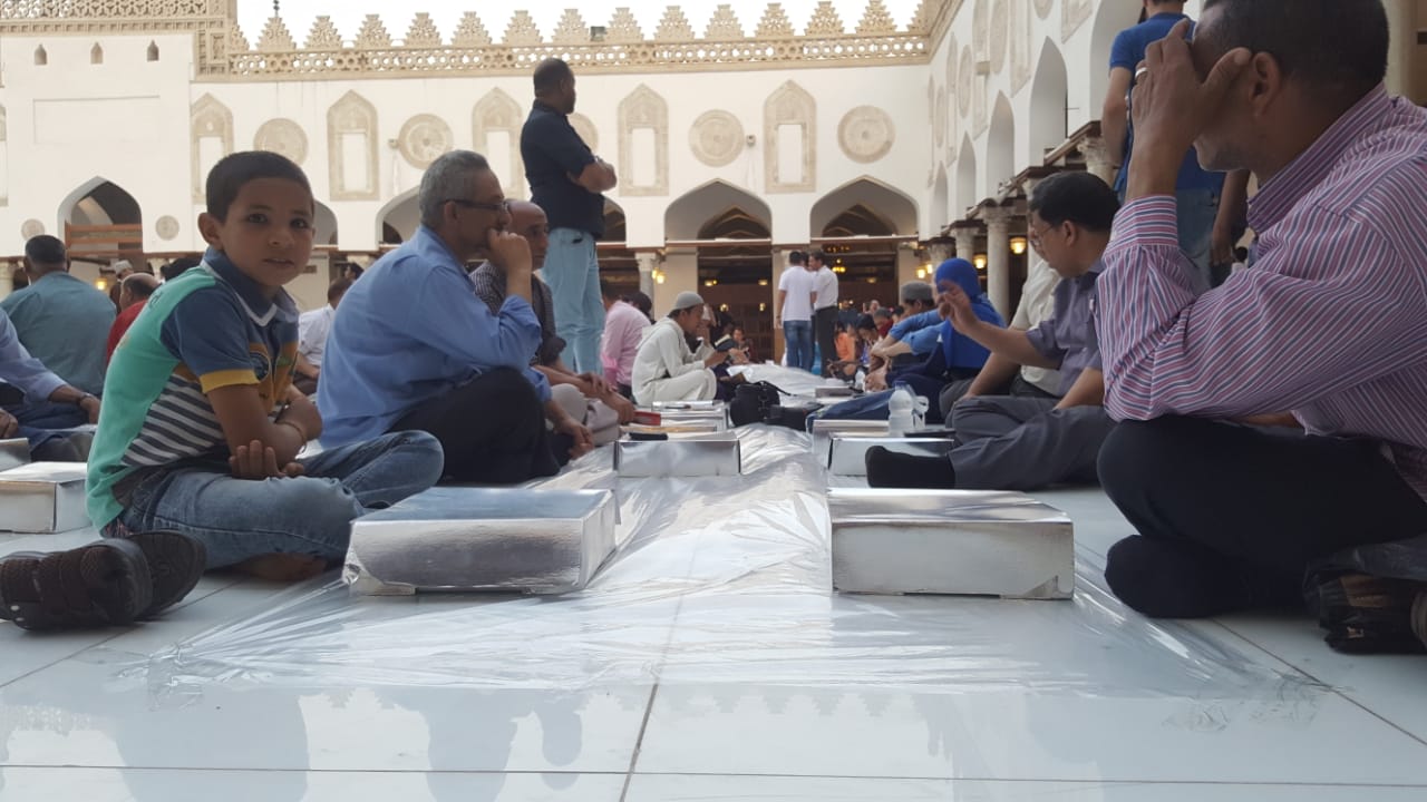 حفل إفطار جماعى بالجامع الأزهر (3)