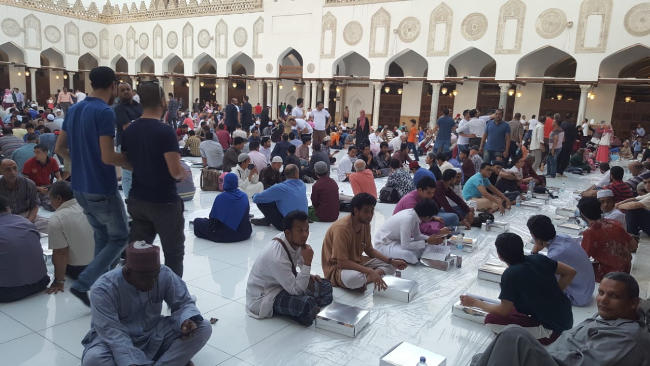 حفل إفطار جماعى بالجامع الأزهر (4)