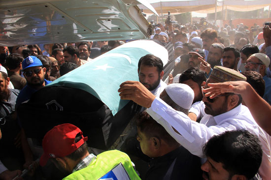 تشييع جنازة الطالبة الباكستانية فى مسقط رأسها