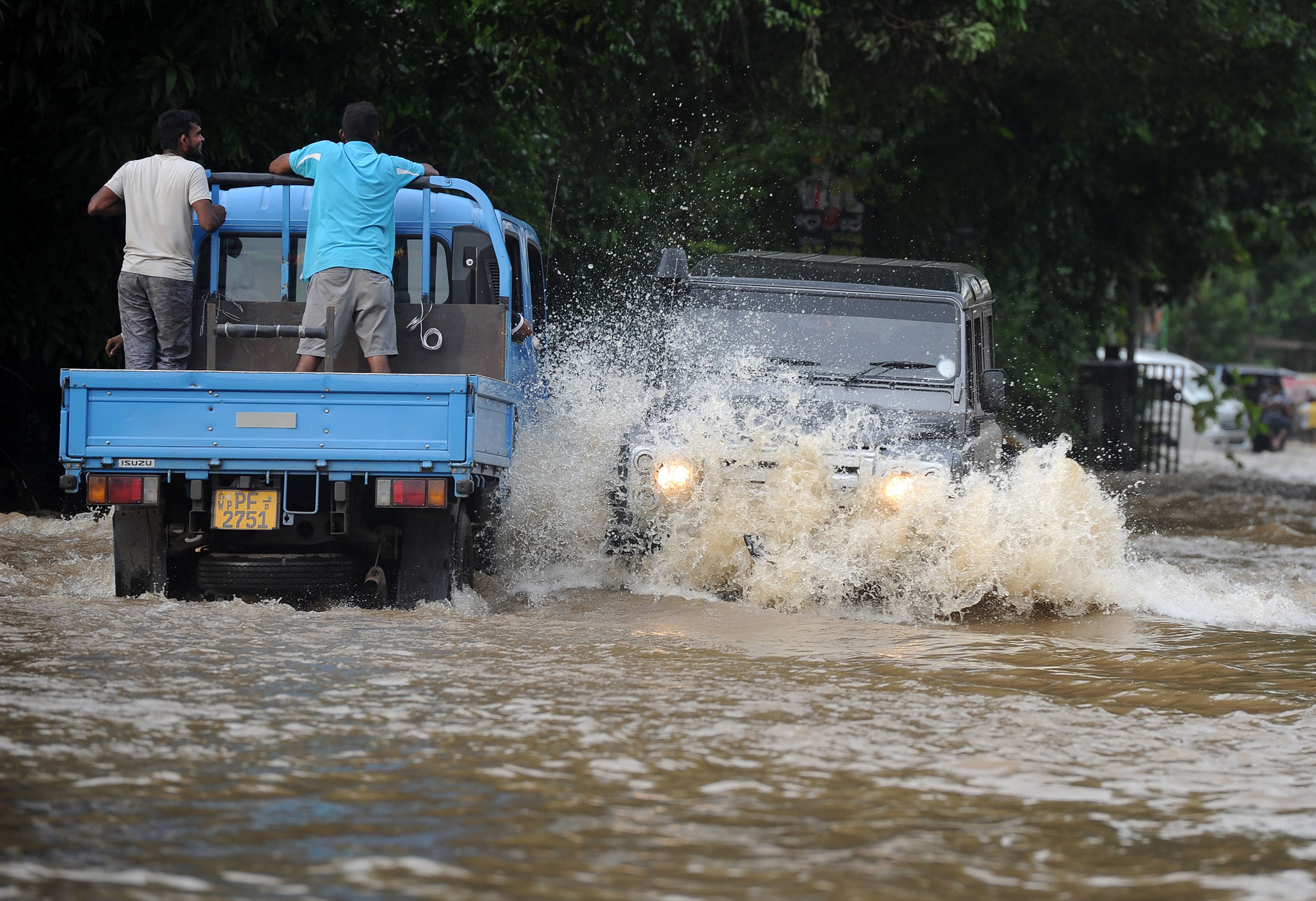 أمطار غزيرة تضرب سريلانكا