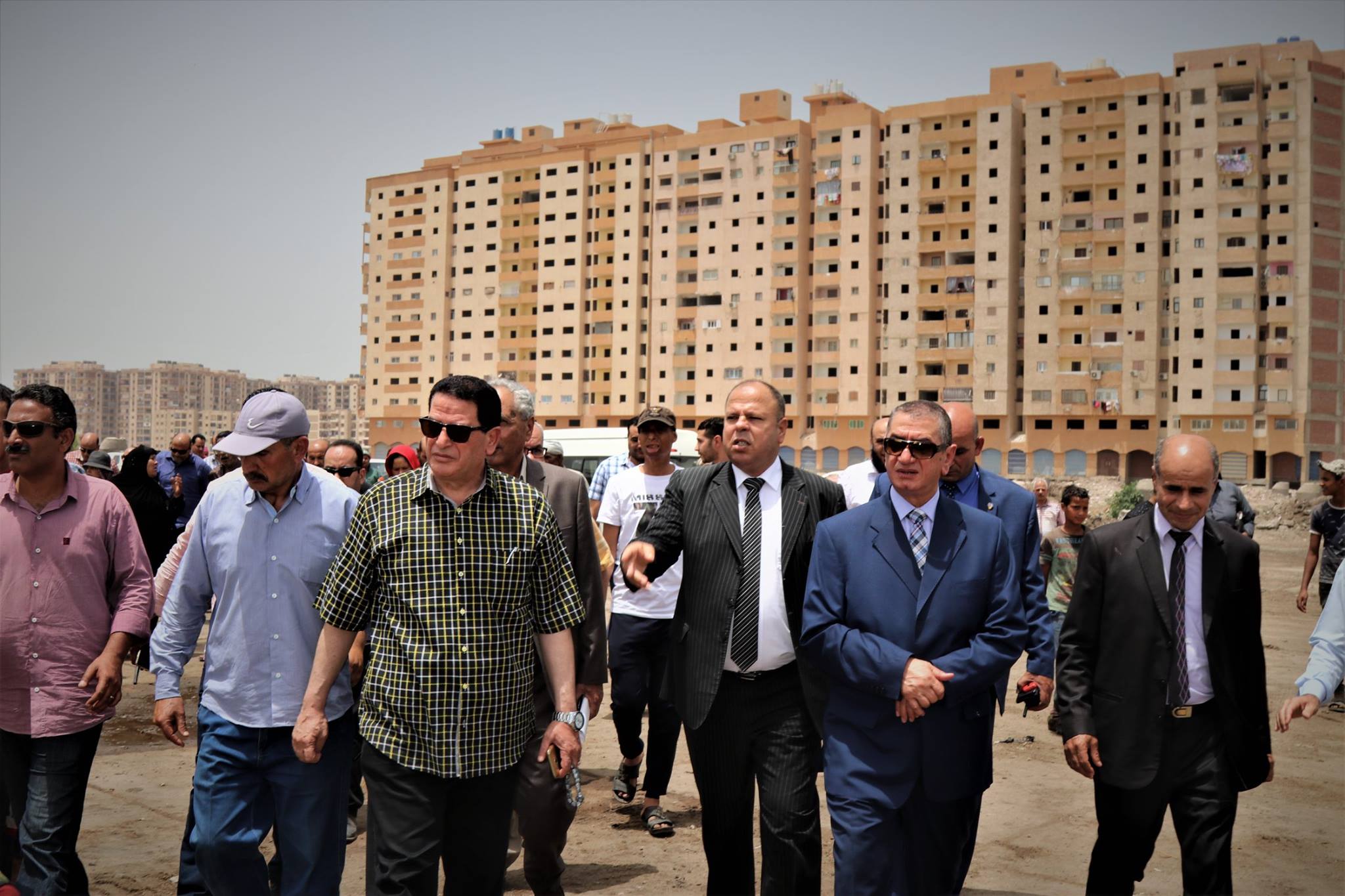    محافظ كفر الشيخ يضع حجر الاساس لإسكان الشباب
