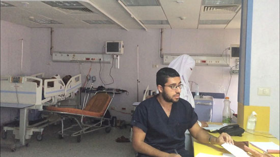 الجرحى-الفلسطينيين-بمستشفى-العريش-(8)