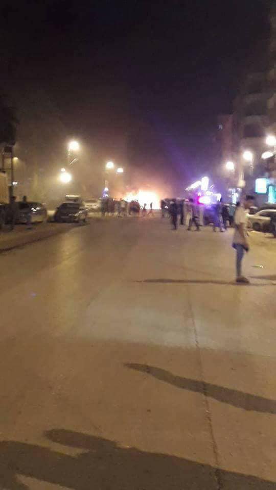 تفجير بنغازى شرق ليبيا