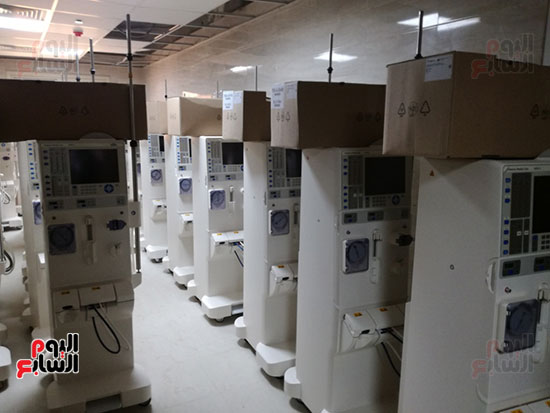 أجهزة غسيل كلوى داخل مستشفى الاقصر العام