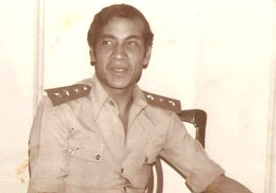 جلال عامر بالملابس العسكرية