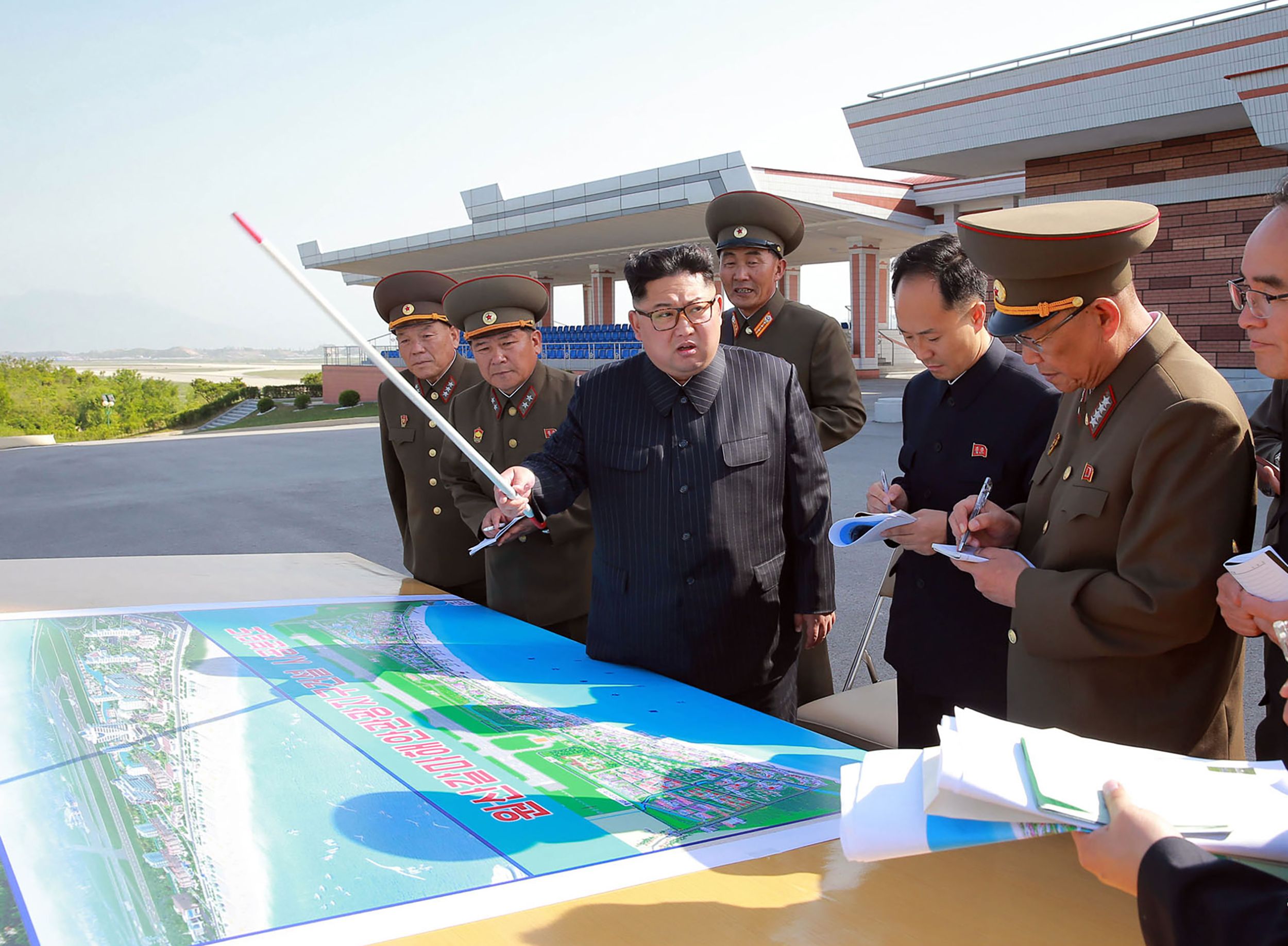 كيم جونج أون زعيم كوريا الشمالية