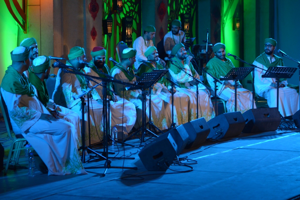 فرقة الحضرة ضمن ليالي رمضان بالأوبرا