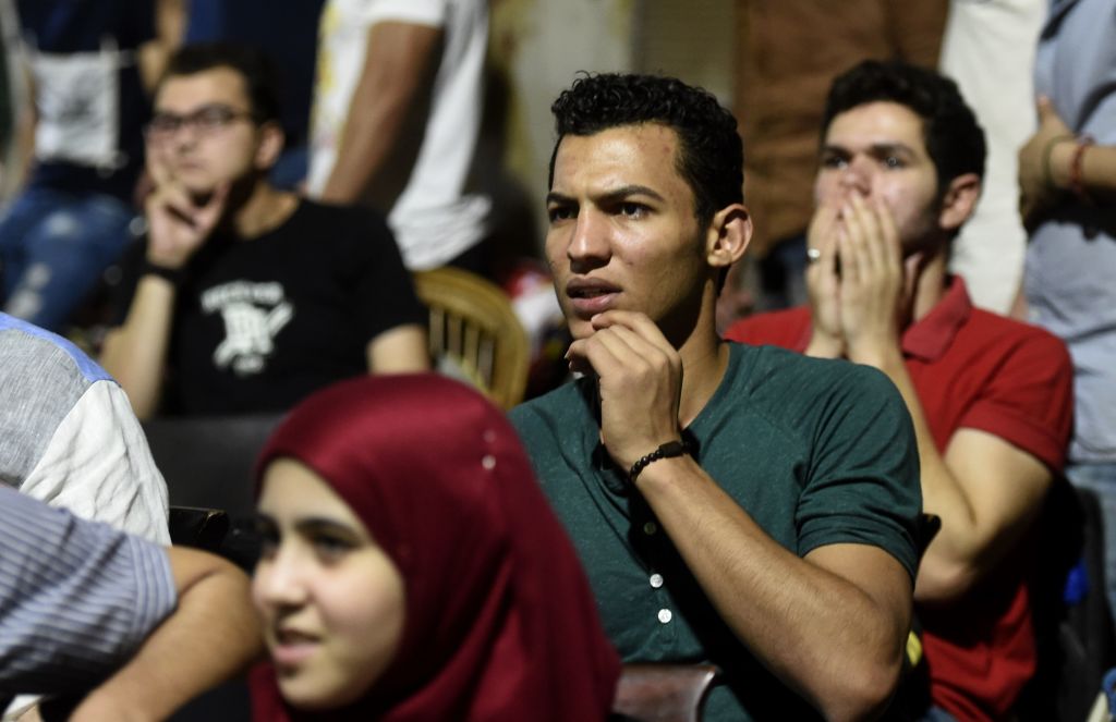 جماهير مصر تشعر بالحزن بعد اصابة محمد صلاح