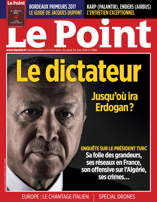 غلاف المجلة الفرنسية