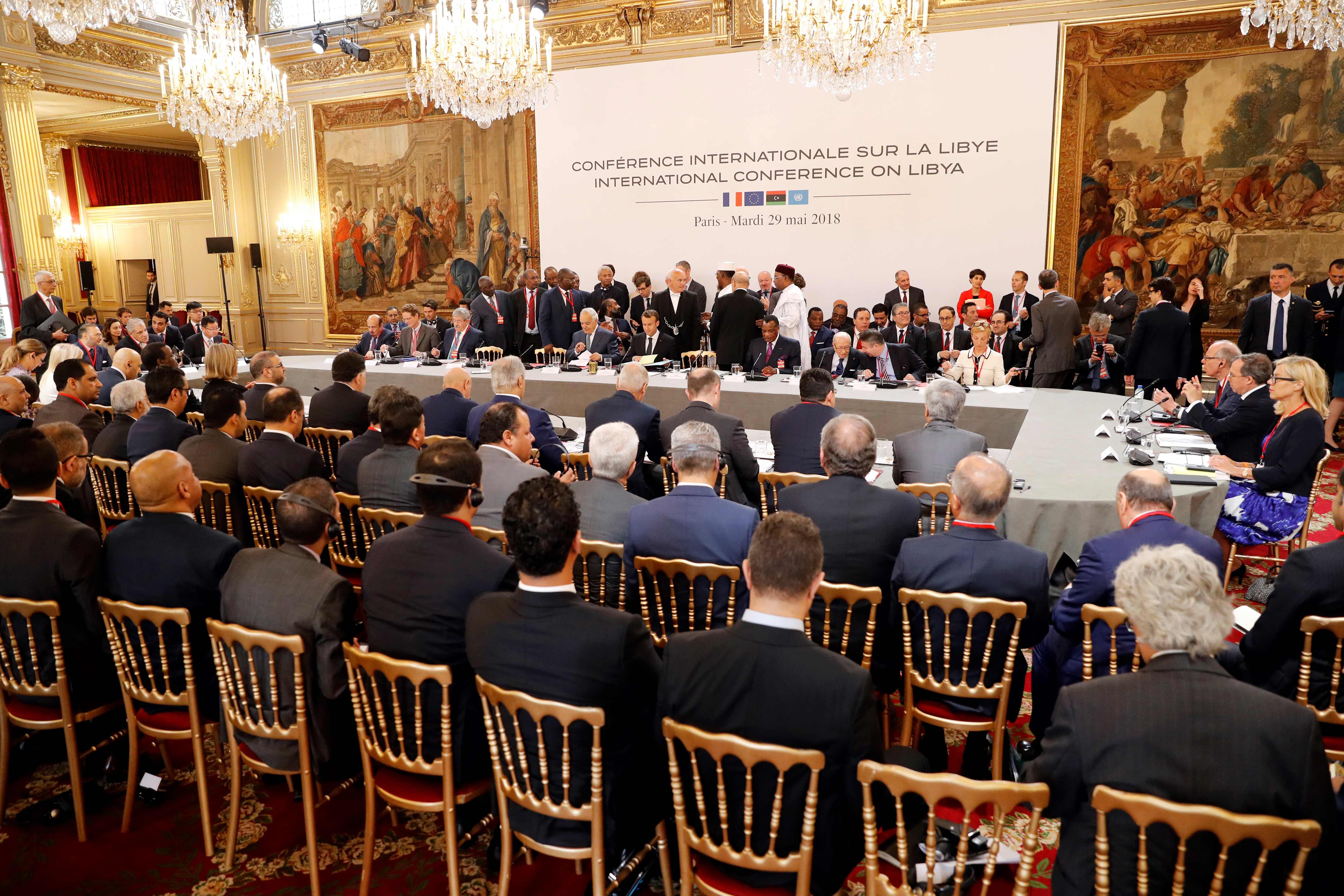 مؤتمر باريس حول ليبيا