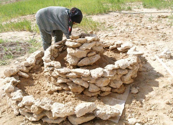 النظام الحلزونى لزرع الأعشاب الغذائية