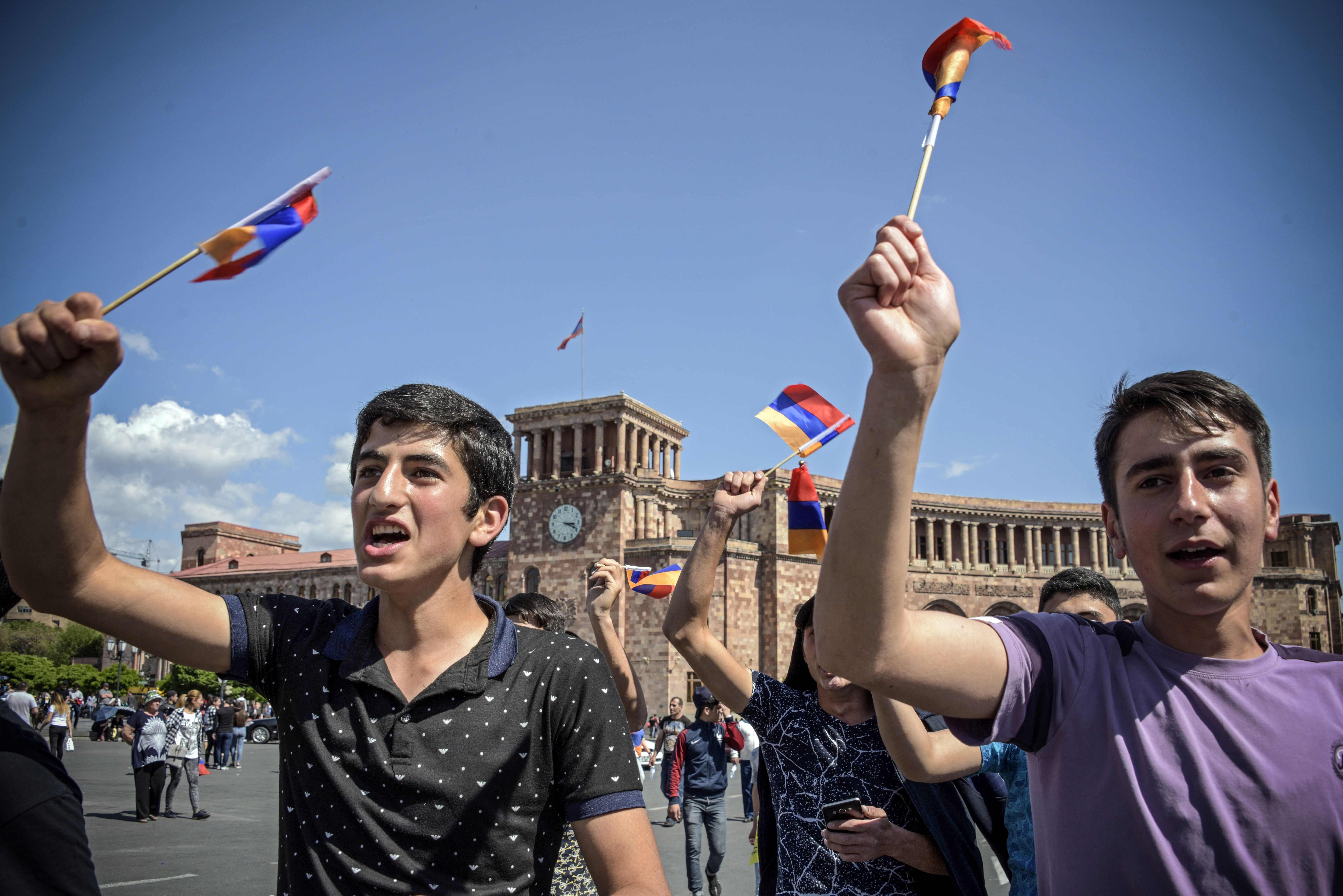 مظاهرات المعارضة الأرمينية 