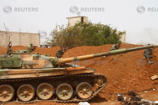 دبابات الجيش السورى 