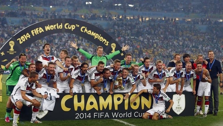 تتويج المانيا بكاس العالم 2014