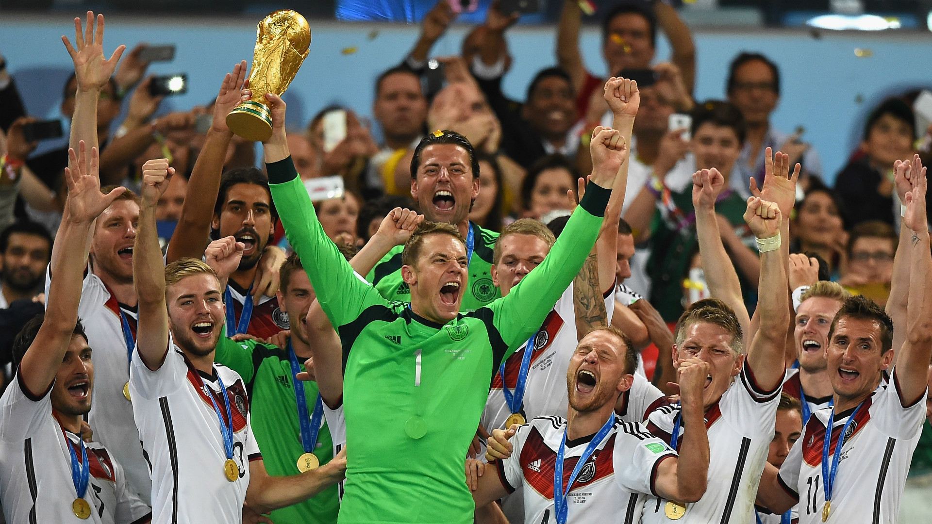 منتخب ألمانيا حامل لقب المونديال