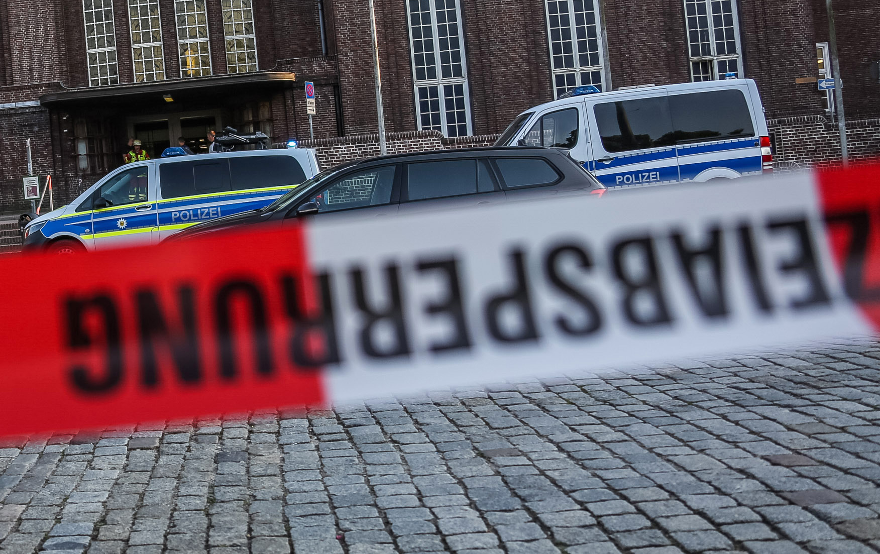 الشرطة الألمانية تنتشر بمحيط الحادث