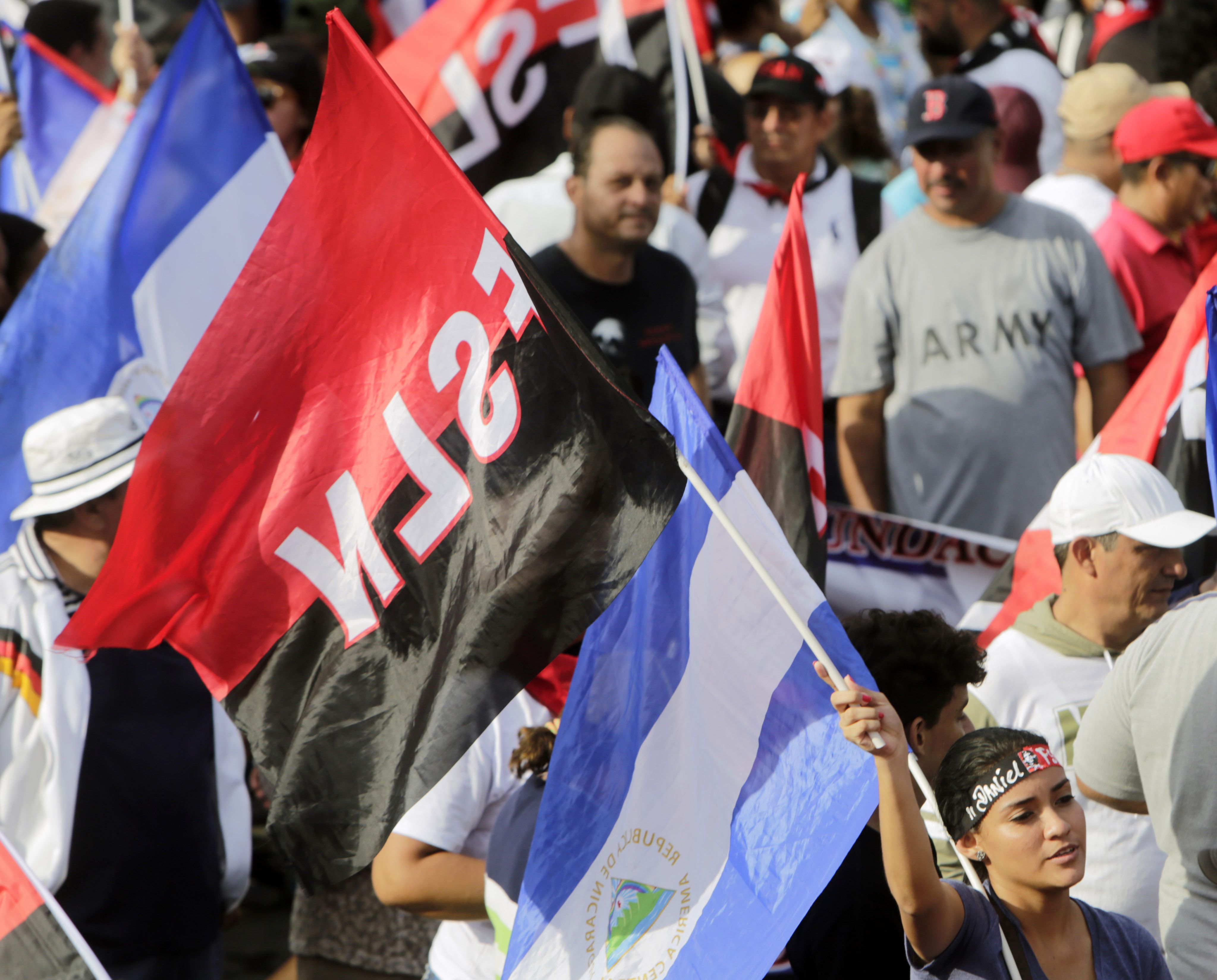 مظاهرات تأييد لرئيس نيكاراجوا
