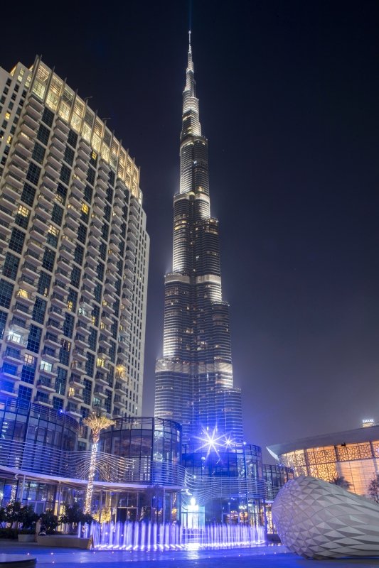 برج خليفة فى دبي