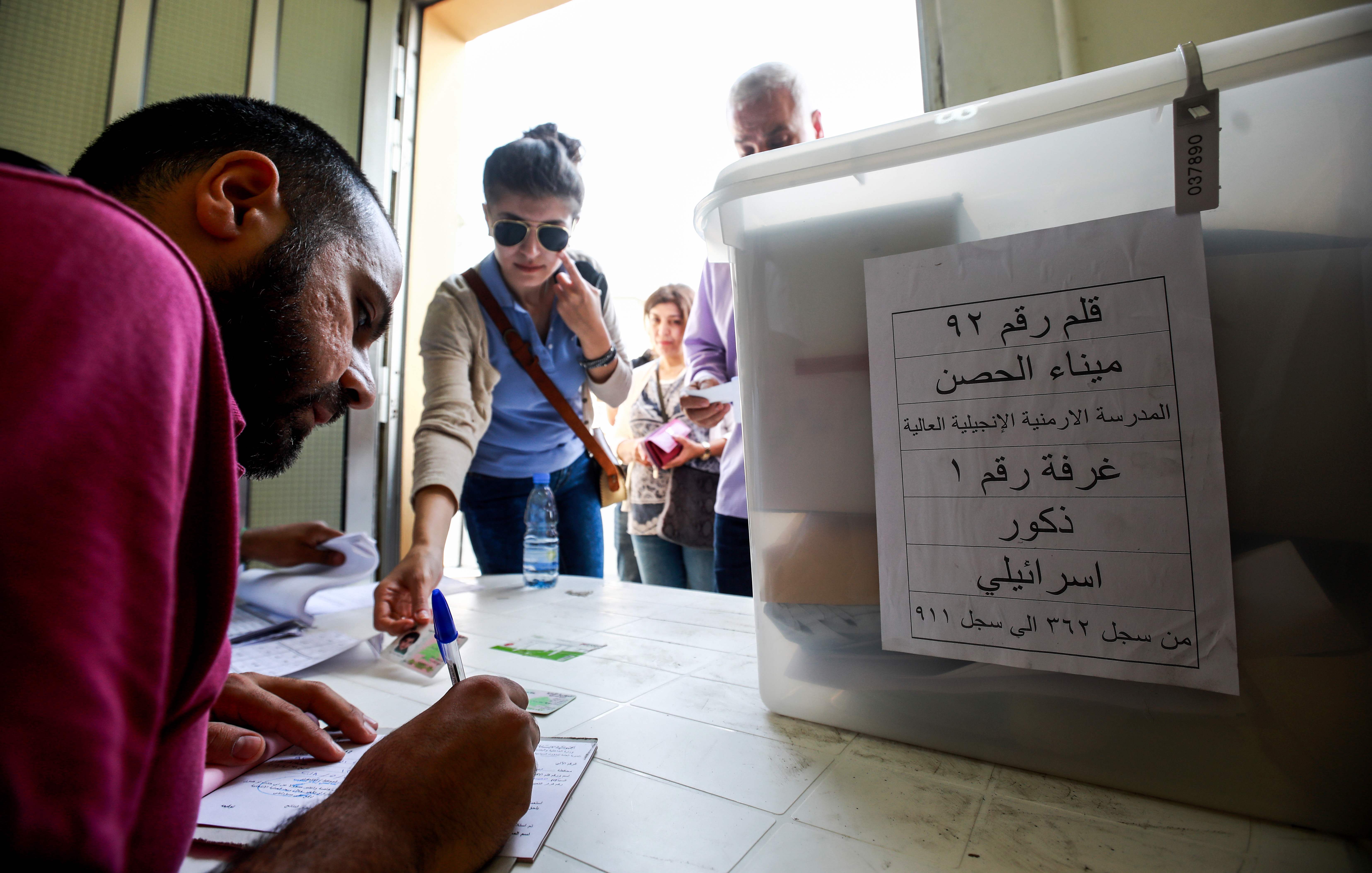 الاستعدادات للانتخابات اللبنانية 