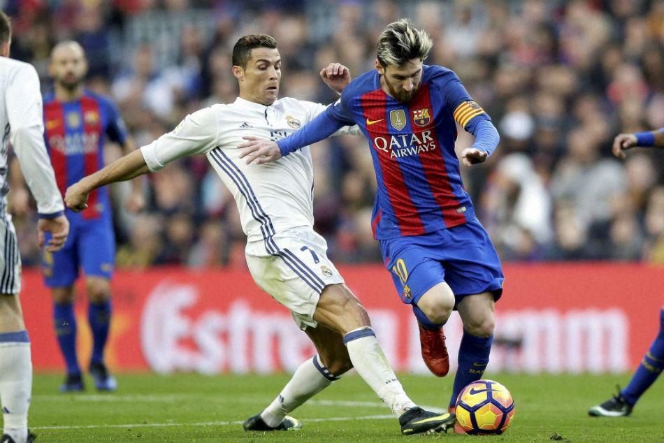 قبل الكلاسيكو تعرف على أرقام ميسي ورونالدو فى الصراع التاريخى اليوم السابع
