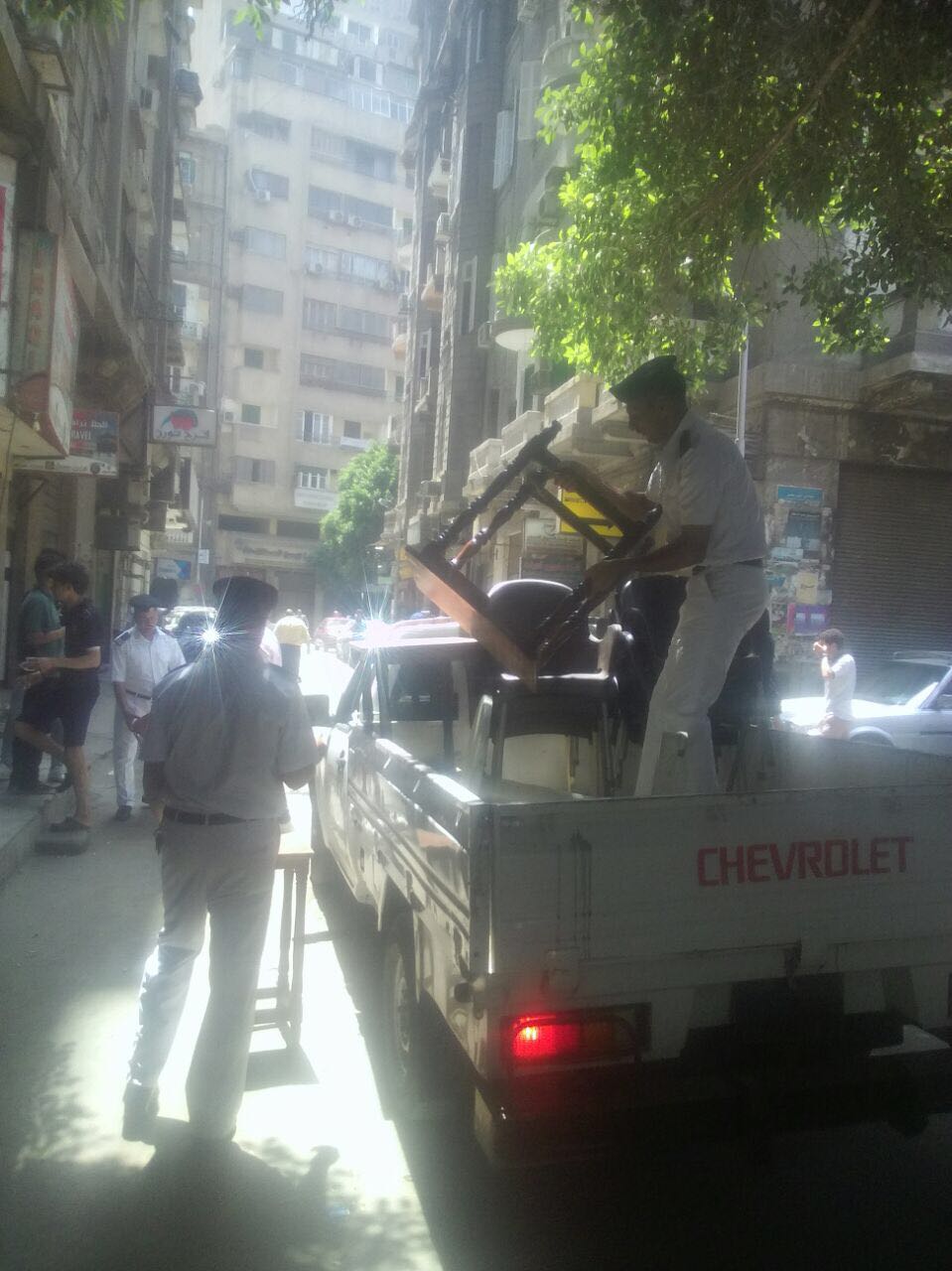 حملات اشغالات بشوارع القاهرة