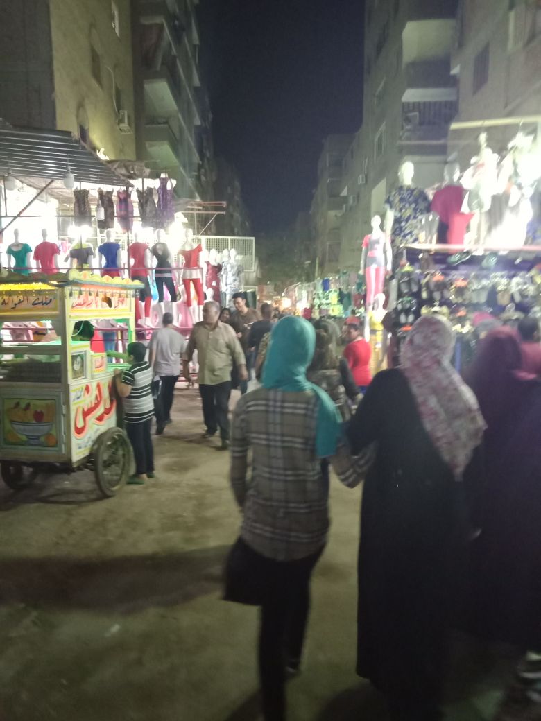 جانب من الزحام