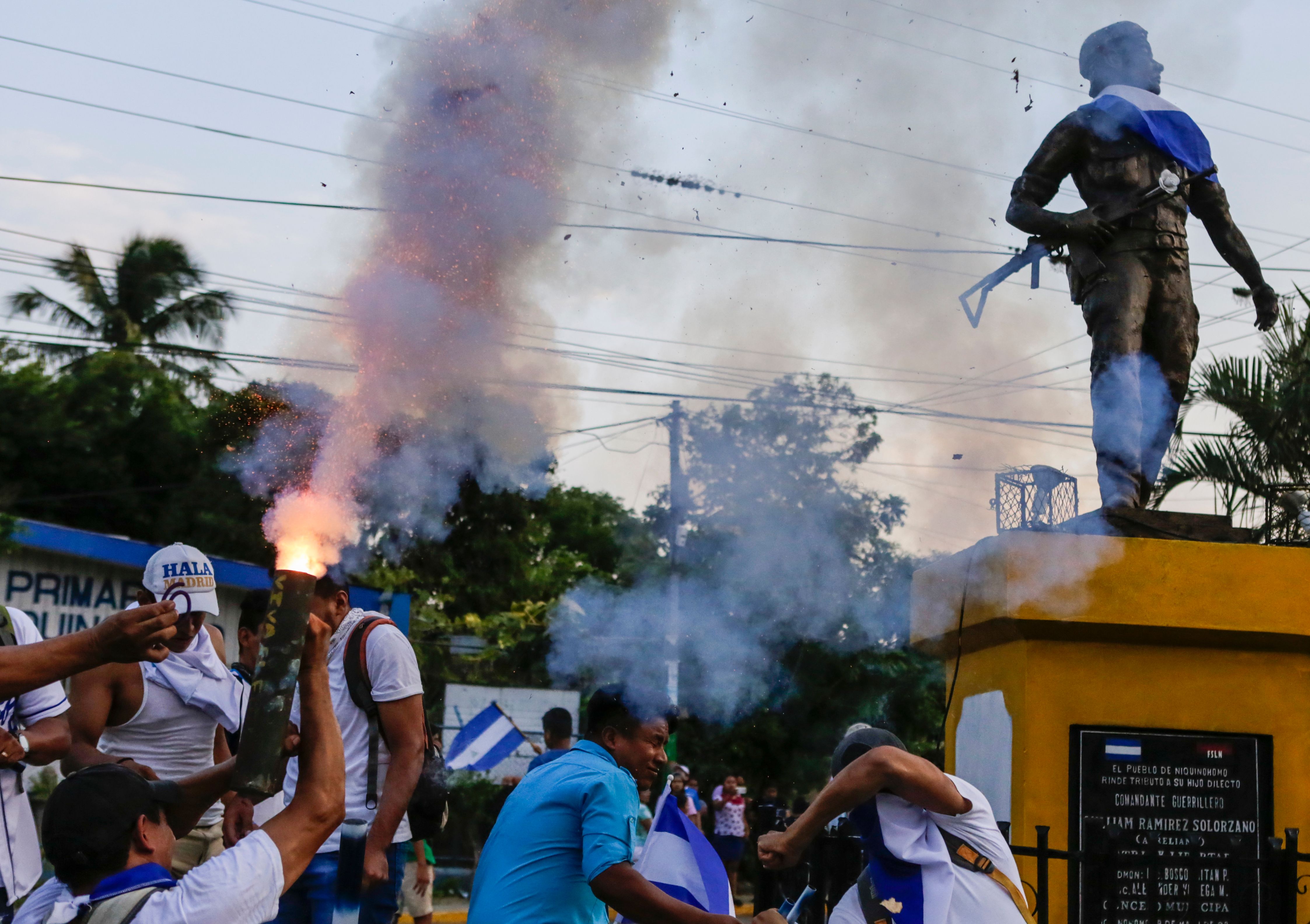 احتجاجات فى نيكاراجوا