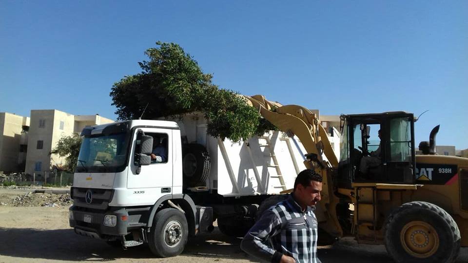 اثناء حملة النظافة بحى الطور الجديدة (توشكى )