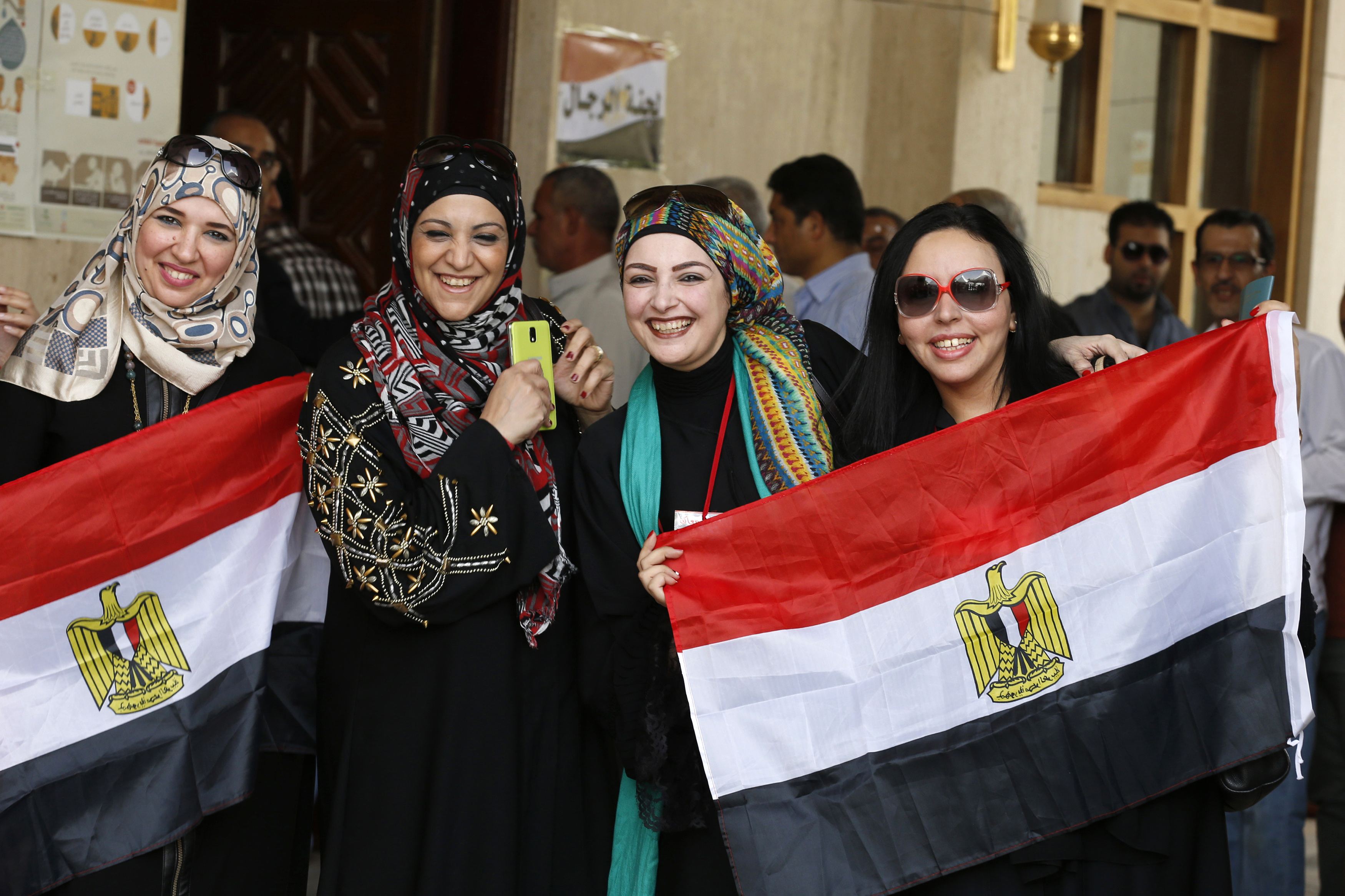 مشاركة المصريات فى الانتخابات