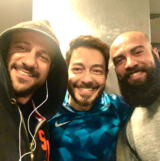 أحمد زاهر و مكى فى الجيم