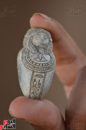 العثور على تمثال كاهن قصر مدينة هليوبوليس الأثرية بالمطرية (21)