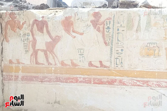 اكتشاف مقبرة يوراخى القائد الأعلى للجيش المصرى القديم بسقارة (11)