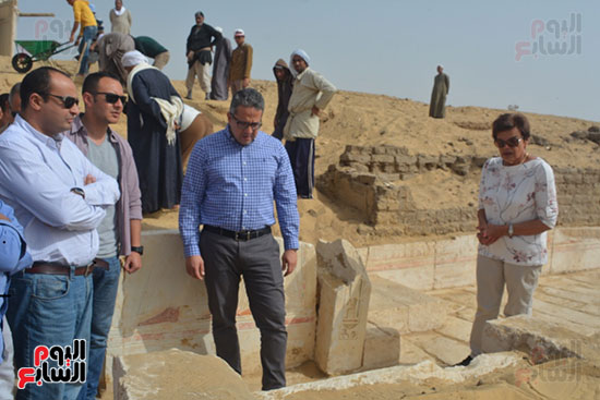 اكتشاف مقبرة يوراخى القائد الأعلى للجيش المصرى القديم بسقارة (8)