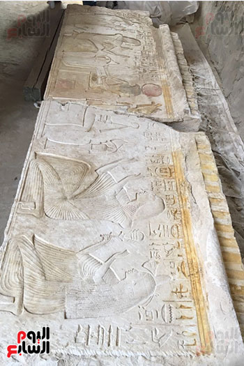 اكتشاف مقبرة يوراخى القائد الأعلى للجيش المصرى القديم بسقارة (6)