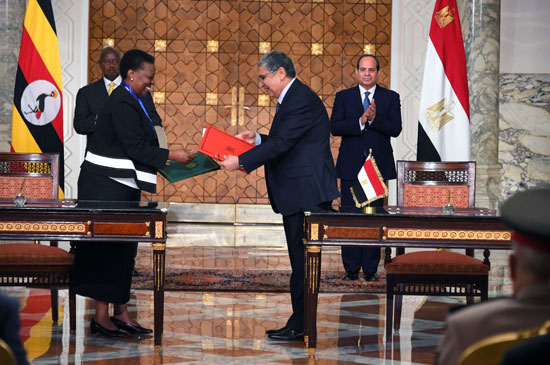 اتفاقيات مشتركة بين مصر واوغندا وقعت بالأمس