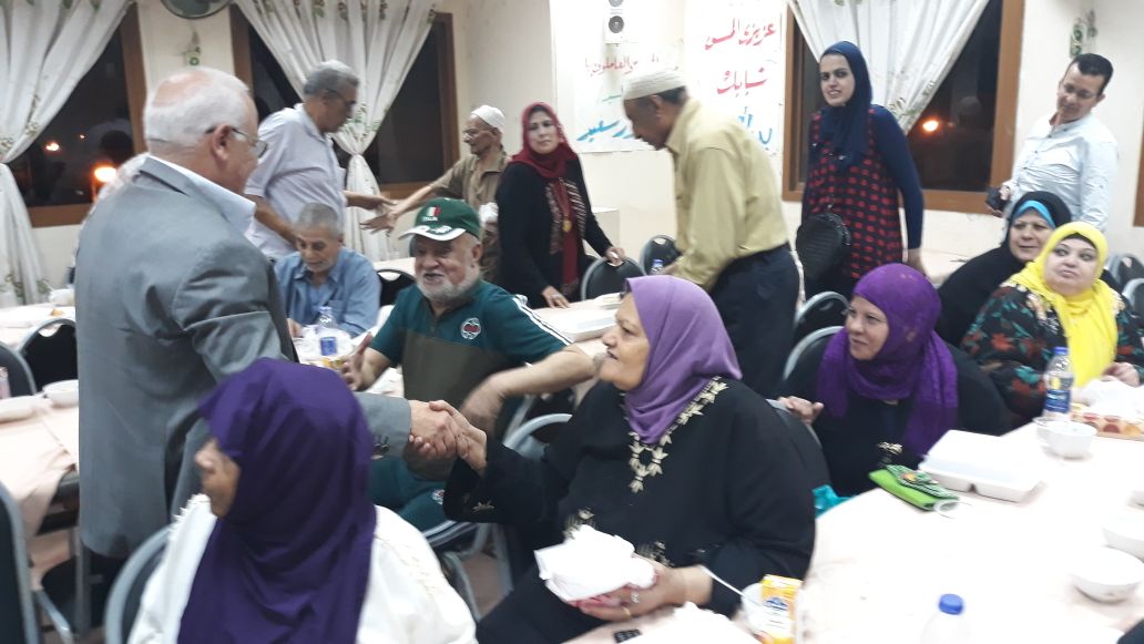 محافظ بورسعيد يشارك  حفل افطار دار مسنين (3)