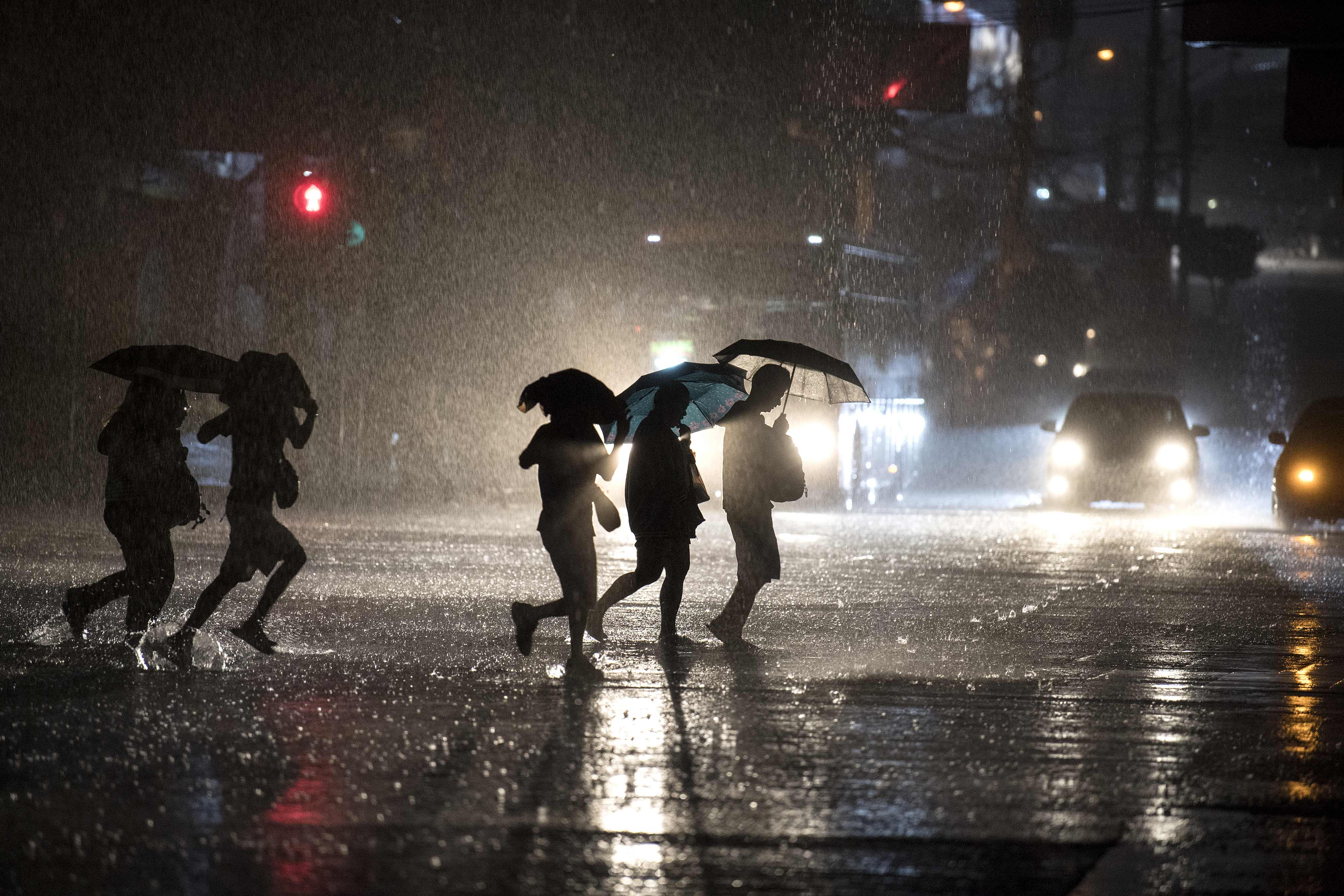 أمطار غزيرة فى الفلبين