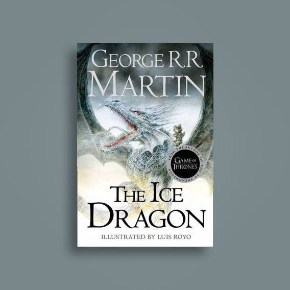 غلاف رواية The Ice Dragon