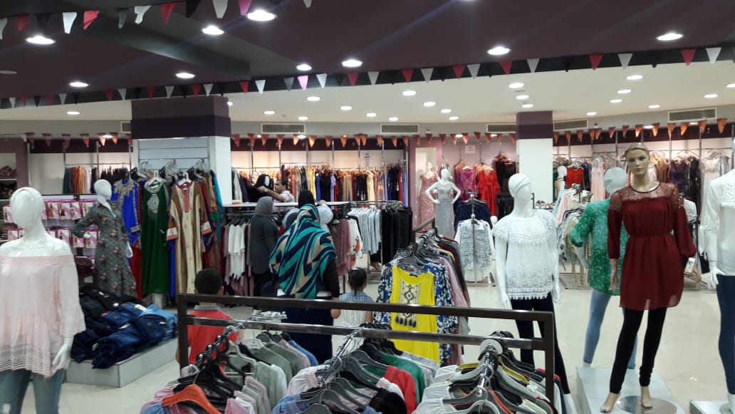 حركة أسواق ومحلات الملابس بالبحيرة  (10)