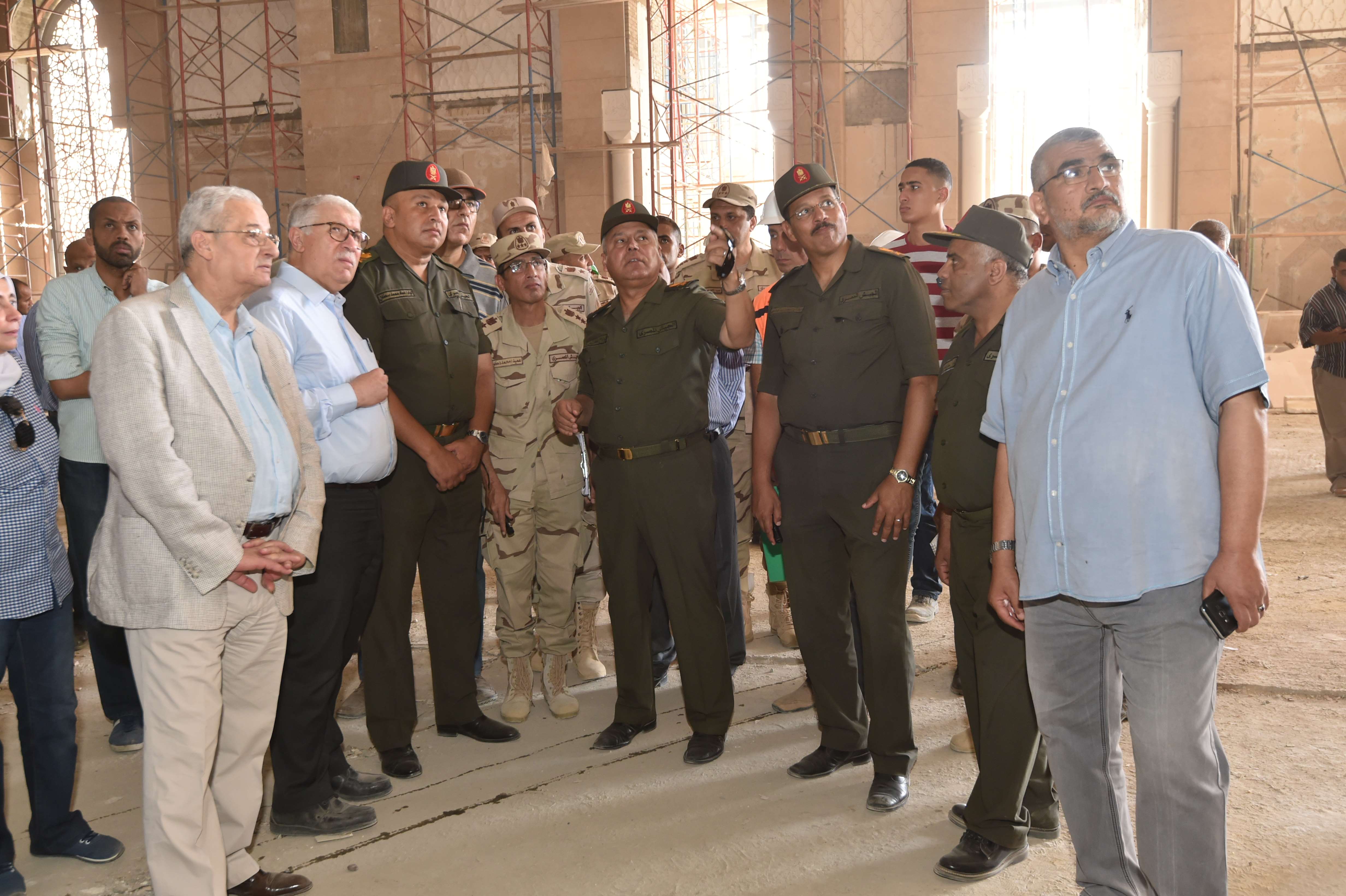 كامل الوزير يتفقد مسجد العاصمة الإدارية الجديدة  (7)