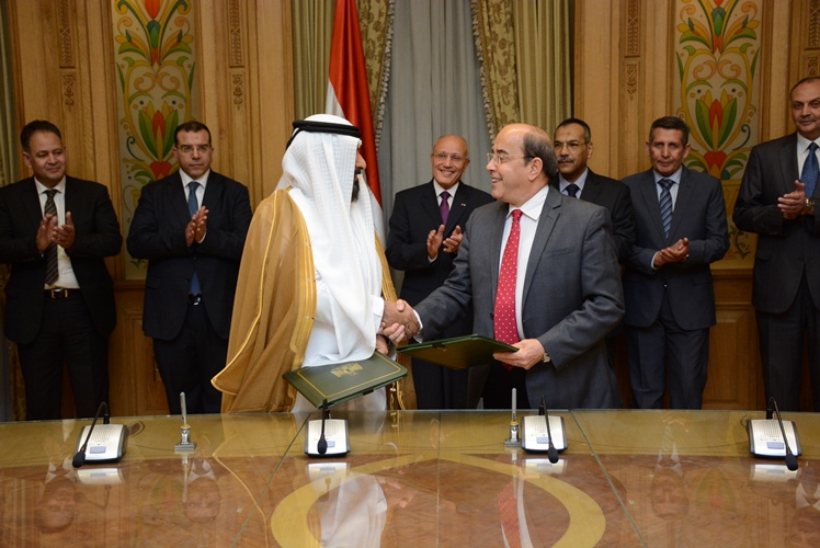 توقيع برتوكول تعاون بين الإنتاج الحربى وشركة الفلاح الإماراتية (3)