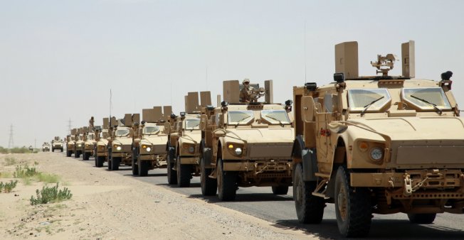 تعزيزات عسكرية لتحرير الحديدة من الحوثيين
