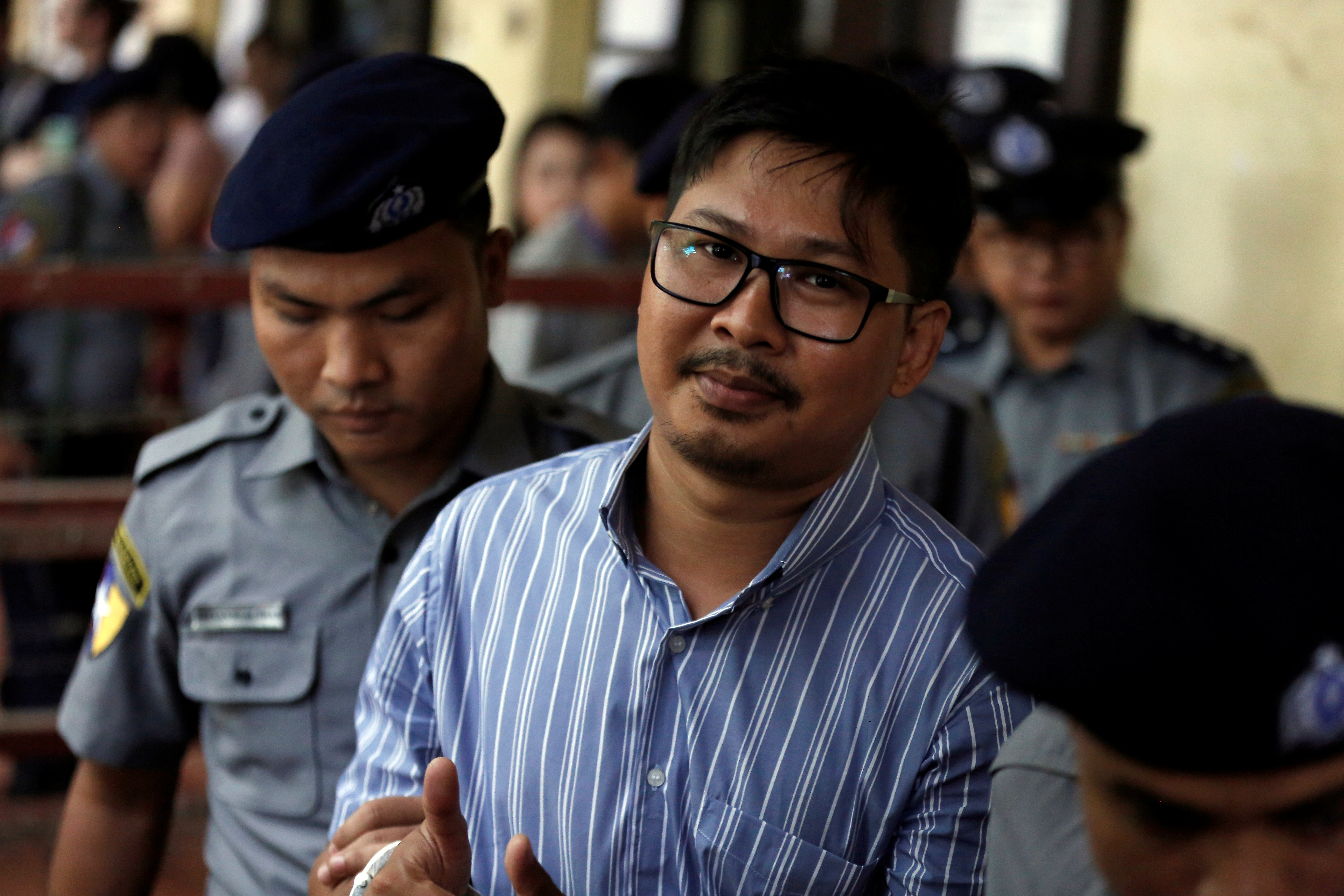 صحفى رويترز المعتقل فى ميانمار