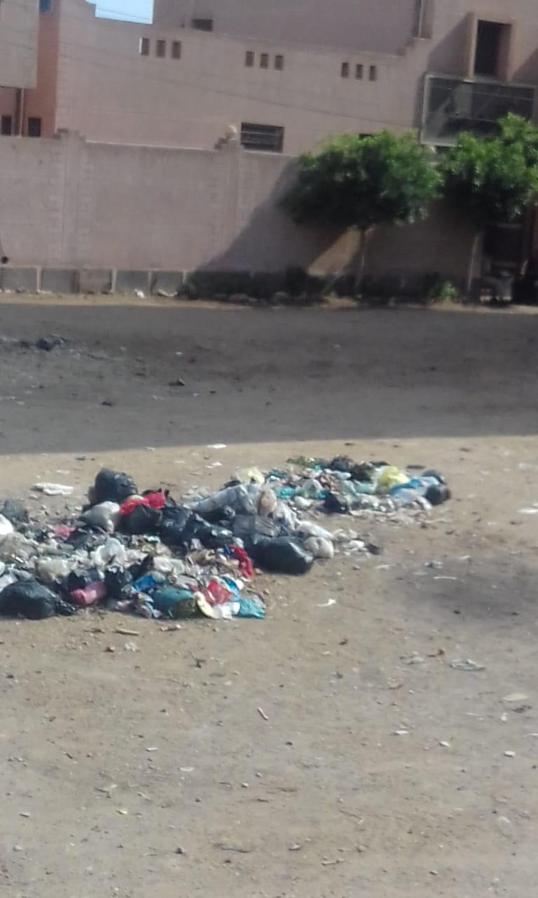 القمامة فى شوارع شبرا باخوم (1)